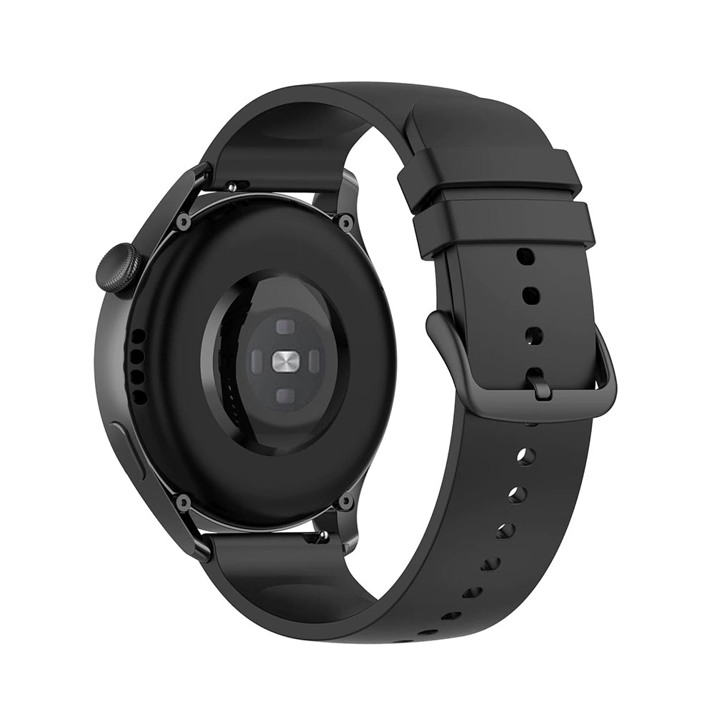 Λουράκι Techsuit W001 για Samsung Galaxy Watch / Huawei Watch Series, 20mm, Μαύρο