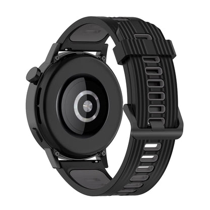 Λουράκι Techsuit W002 για Samsung Galaxy Watch / Huawei Watch Series, 20mm, Μαύρο