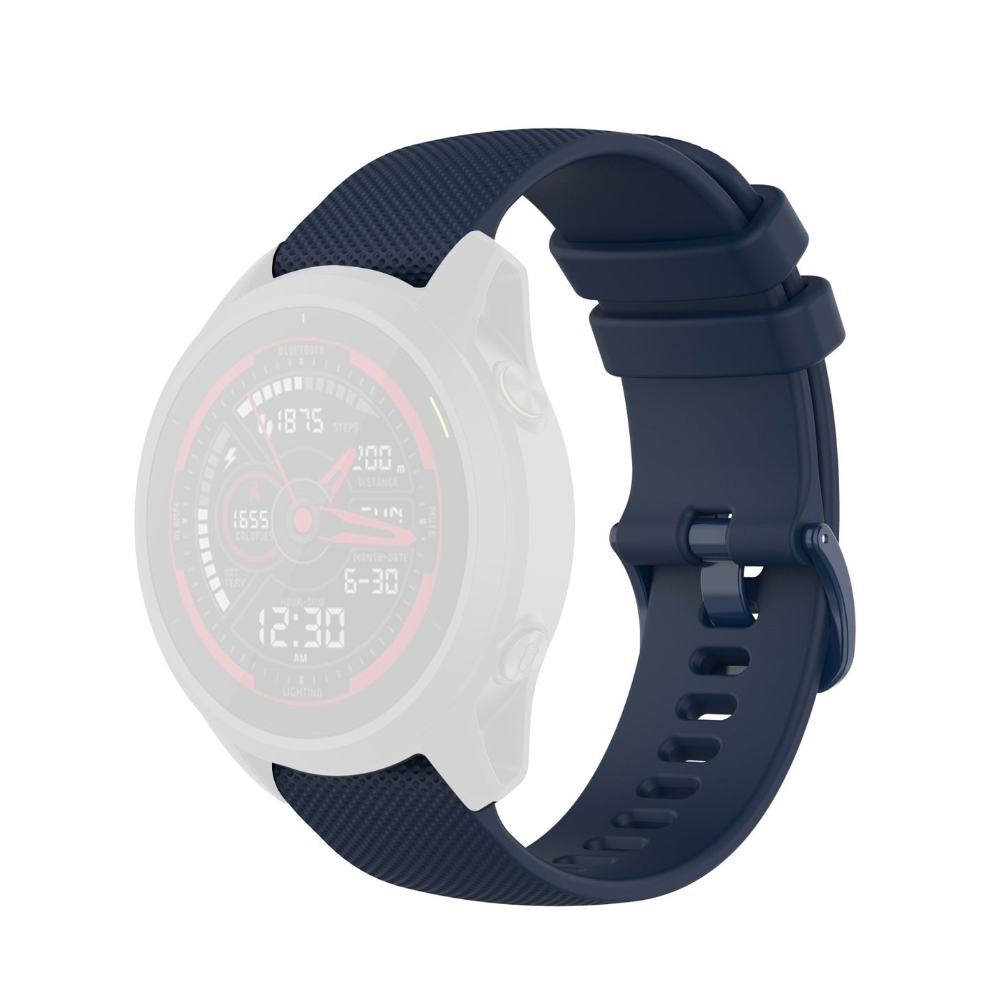 Λουράκι Techsuit W006 για Samsung Galaxy Watch / Huawei Watch Series, 20mm, Μπλε