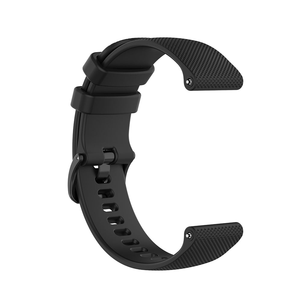 Λουράκι Techsuit W006 για Samsung Galaxy Watch / Huawei Watch Series, 20mm, Μαύρο