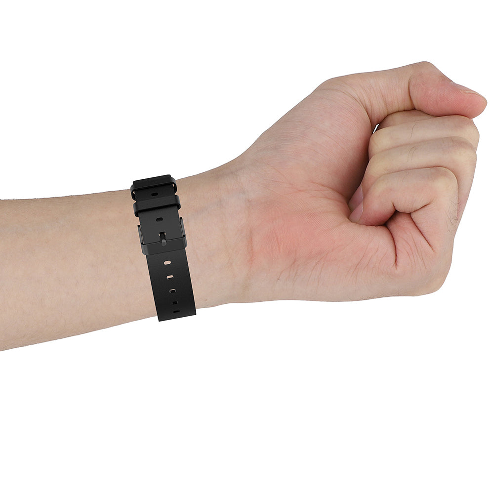 Λουράκι Techsuit W007PU για Samsung Galaxy Watch / Huawei Watch Series, 22mm, Λευκό