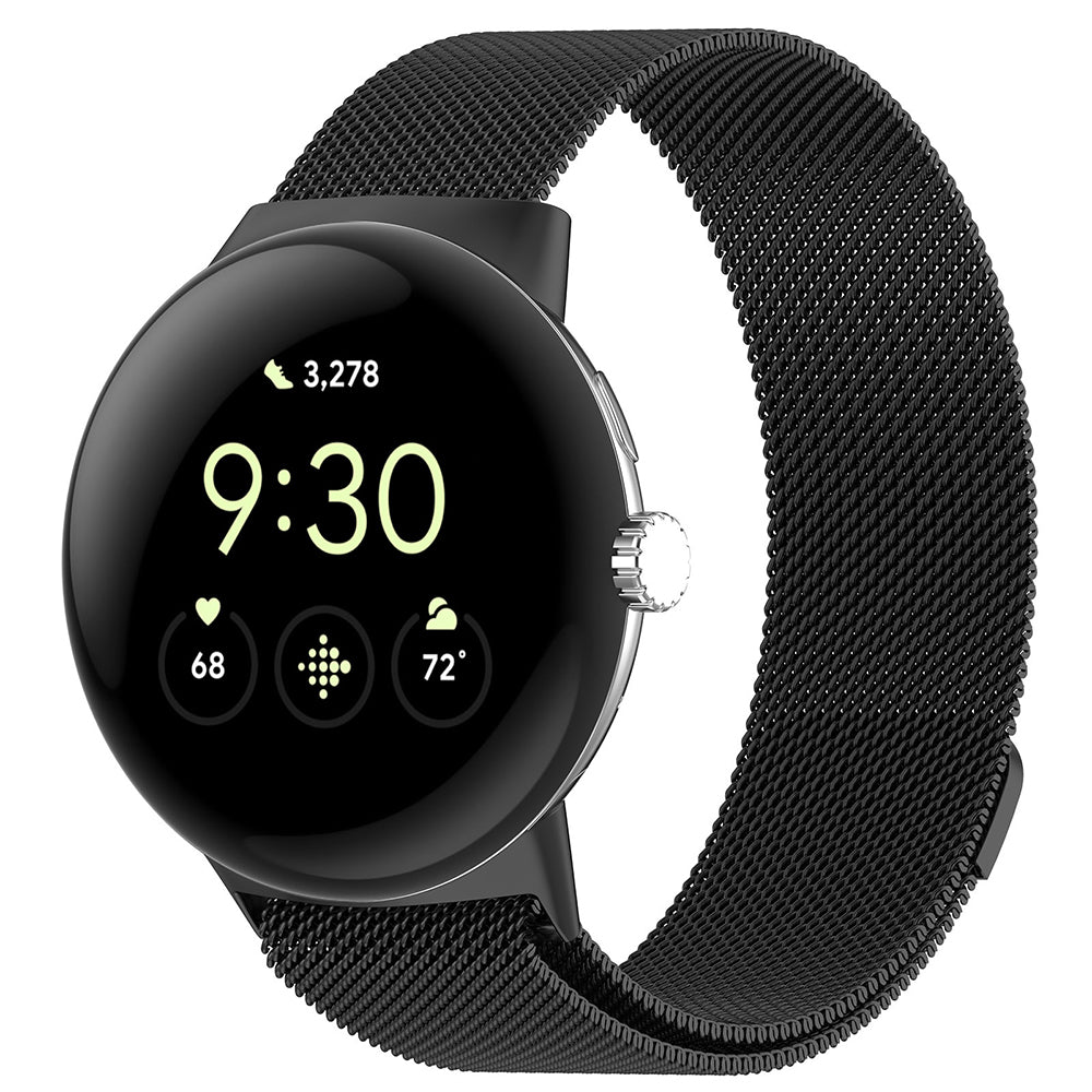 Λουράκι Techsuit W009 για Google Pixel Watch 4 45mm, Μαύρο