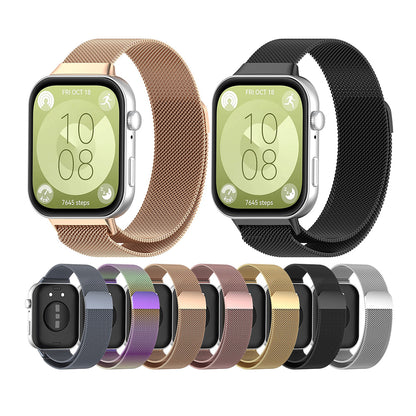 Λουράκι Techsuit W009 για Huawei Watch Fit 4 Pro / Watch Fit 4 / Watch Fit 3, Ασημί