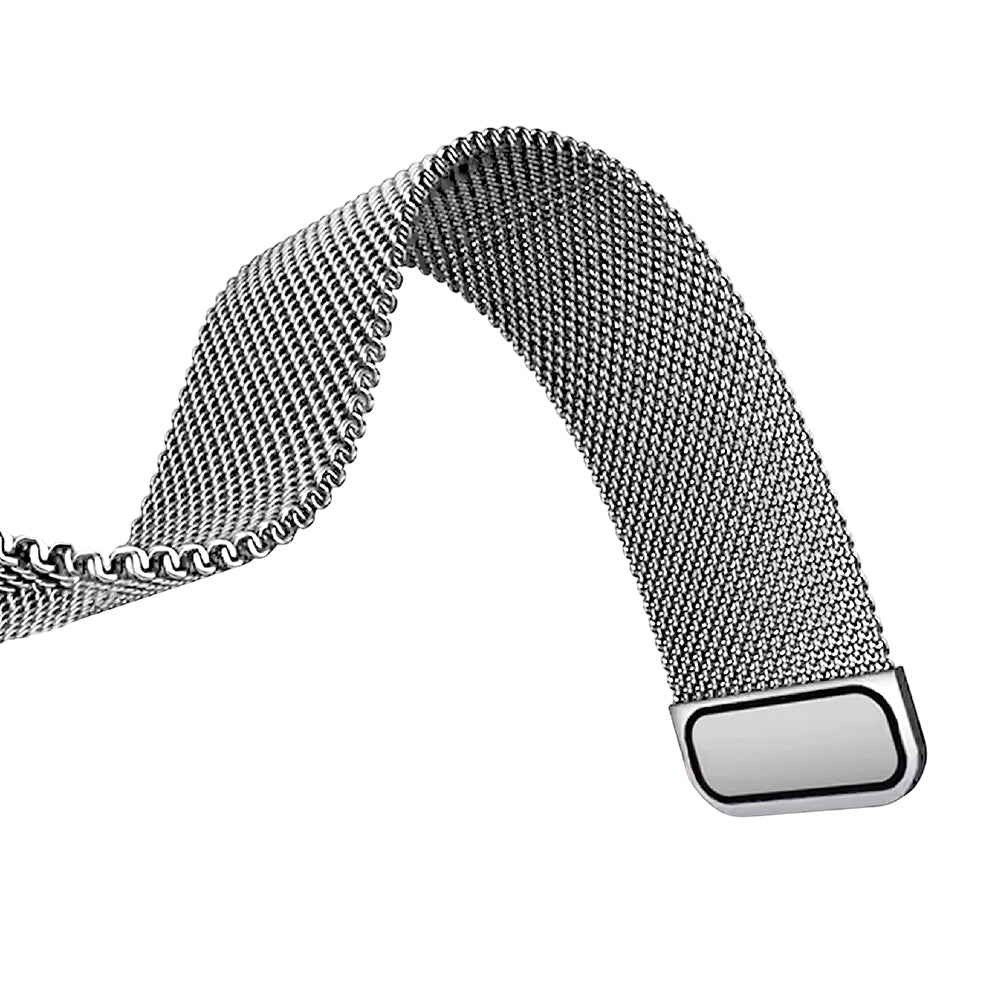 Techsuit W009 Strap for Samsung Galaxy Fit3 R39M, Silver