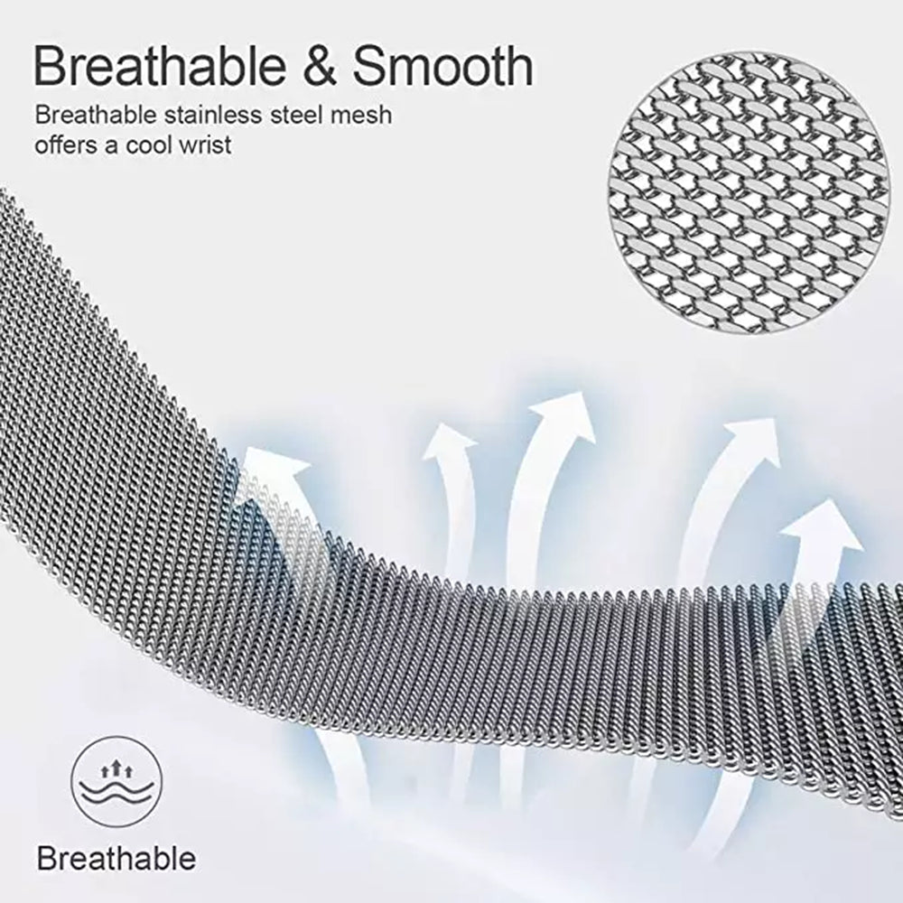 Λουράκι Techsuit W009 για Samsung Galaxy Watch / Huawei Watch Series, 20mm, Μαύρο