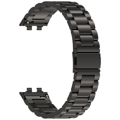 Λουράκι Techsuit W010 για Huawei Band 11 / 11 Pro, Μαύρο