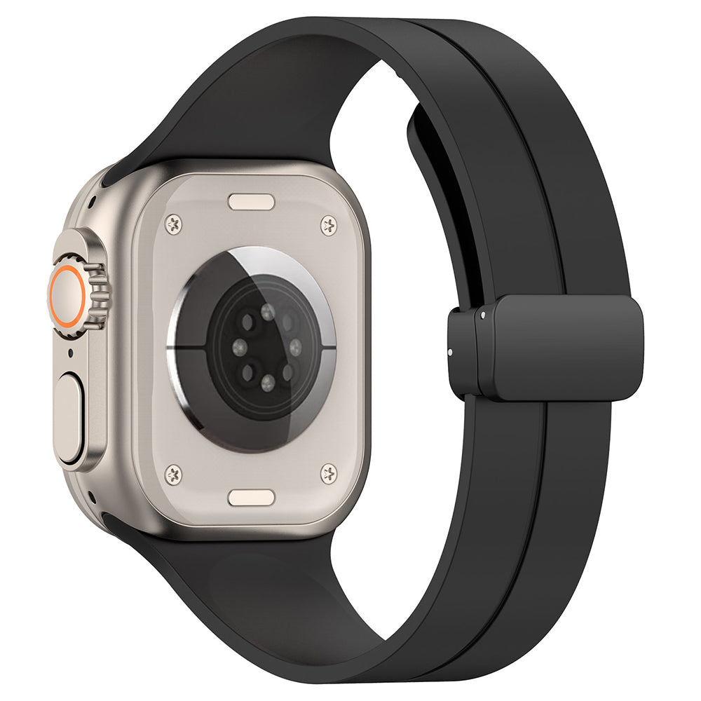 Λουράκι Techsuit W011 για Apple Watch 42mm / 41mm / 40mm / 38mm Series, Μαύρο