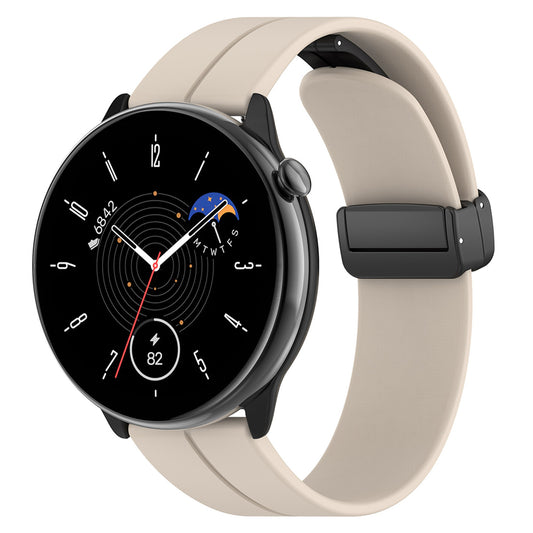 Λουράκι Techsuit W011 για Huawei Watch / Garmin Watch Series, 18mm, Μπεζ