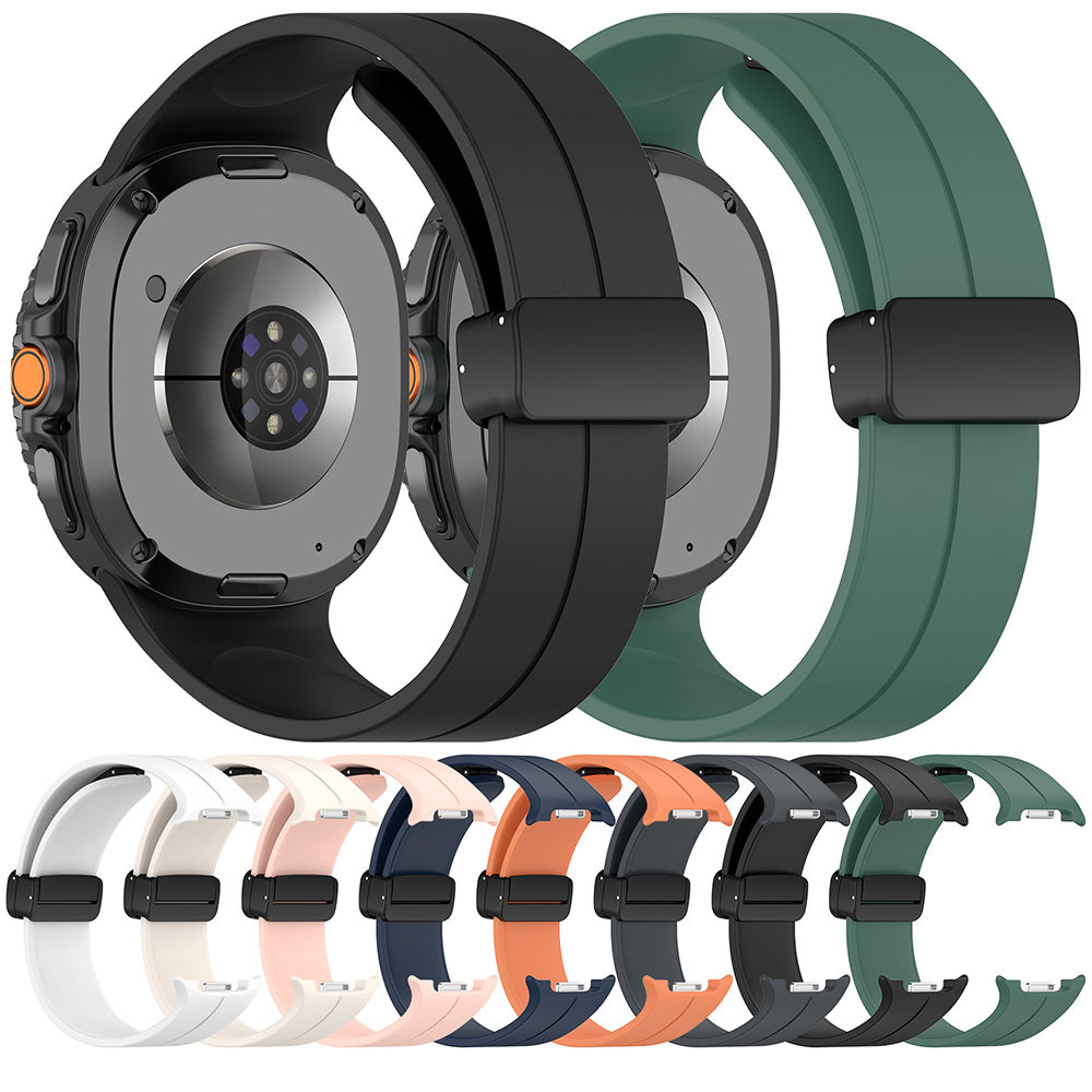 Λουράκι Techsuit W011 για Samsung Galaxy Watch 8 Classic / Watch8 44mm / Watch 8 40mm, Μπλε Ναυτικό