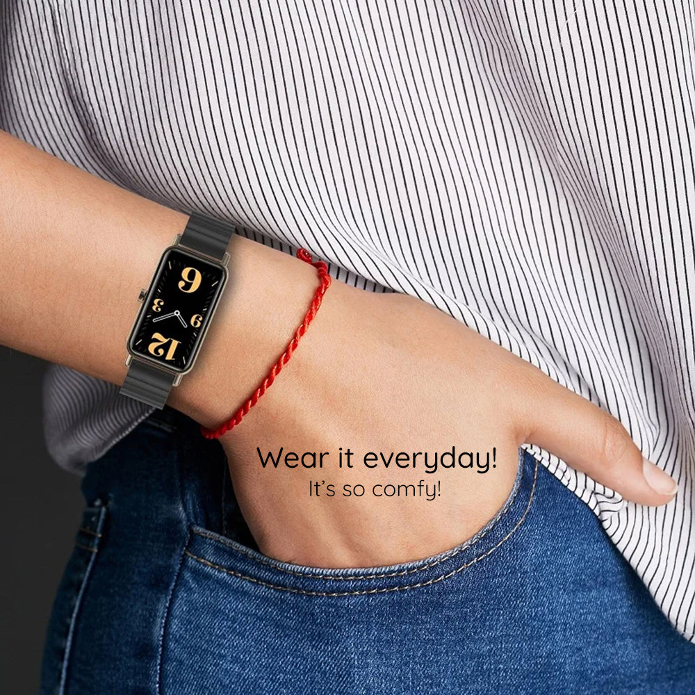 Λουράκι Techsuit W012 για Apple Watch 42mm / 41mm / 40mm / 38mm Series, Μαύρο