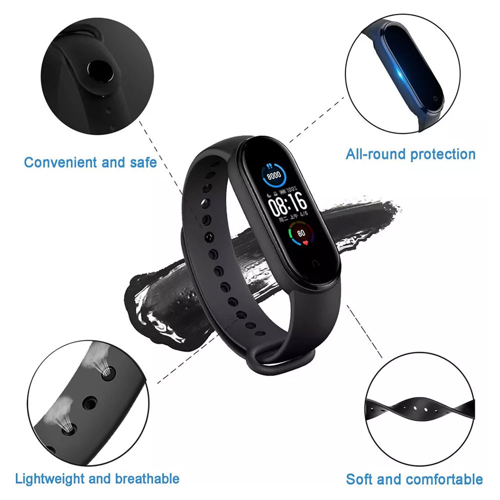 Λουράκι Techsuit W013 για Xiaomi Band / Amazfit Band Series, Κόκκινο