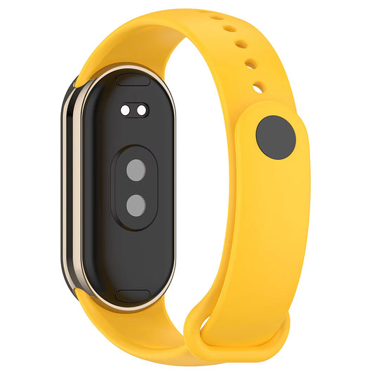 Λουράκι Techsuit W014 για Xiaomi Smart Band 9 / 8, Κίτρινο