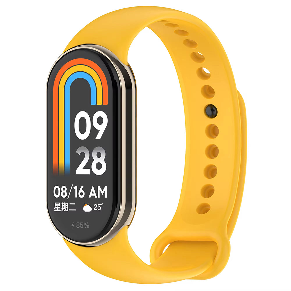 Λουράκι Techsuit W014 για Xiaomi Smart Band 9 / 8, Κίτρινο