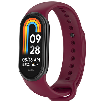 Λουράκι Techsuit W014 για Xiaomi Smart Band 9 / 8, Σκούρο Κόκκινο