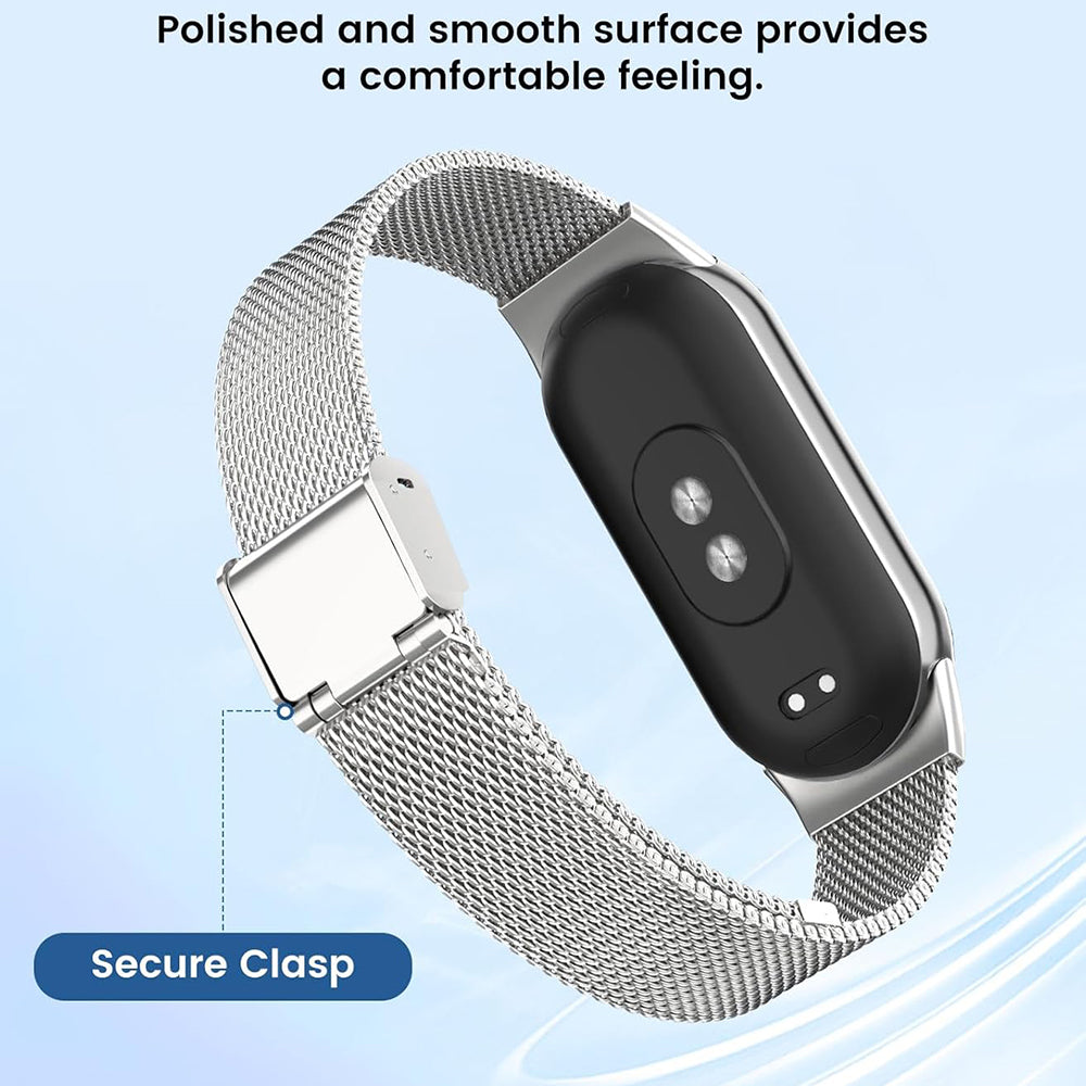 Λουράκι Techsuit W022 για Xiaomi Smart Band 9 / 8, 15mm, Χρυσό