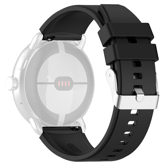 Λουράκι Techsuit W026 για Huawei Watch / Xiaomi Watch Series, 22mm, Μαύρο