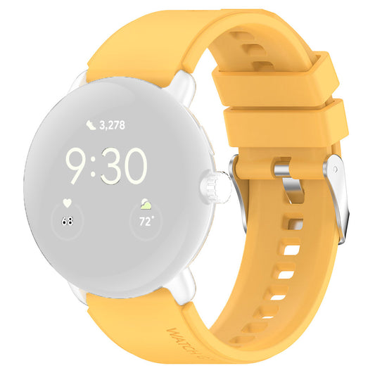 Λουράκι Techsuit W026 για Huawei Watch / Xiaomi Watch Series, 22mm, Κίτρινο