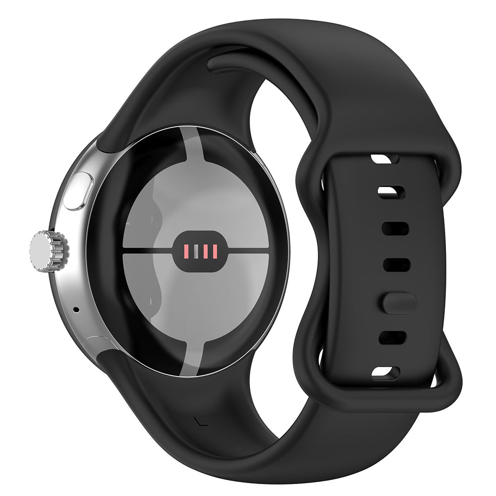Λουράκι Techsuit W031 για Google Pixel Watch 3 45mm, Μαύρο
