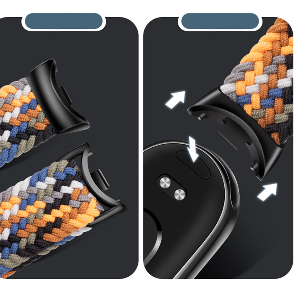 Λουράκι Techsuit W032 για Xiaomi Smart Band 9 / 8, Ροζ