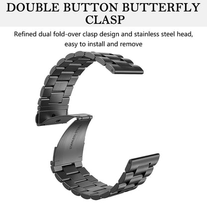 Techsuit W036 Strap for Apple Watch 49mm / 46mm / 45mm / 44mm / 42mm Series, Black