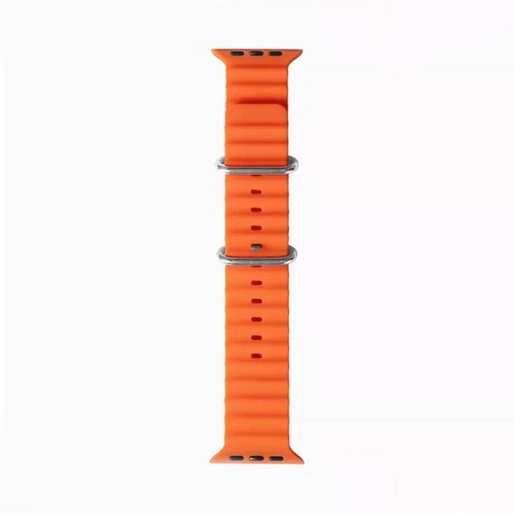 Λουράκι Techsuit W038 για Apple Watch 49mm / 46mm / 45mm / 44mm / 42mm Series, Πορτοκαλί