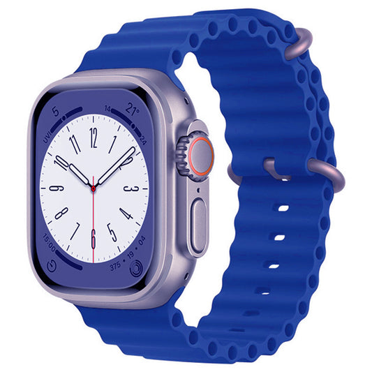 Λουράκι Techsuit W038 για Apple Watch 49mm / 46mm / 45mm / 44mm / 42mm Series, Μπλε