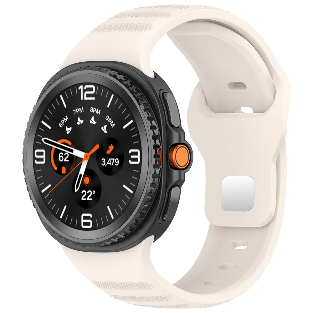 Λουράκι Techsuit W050 για Samsung Galaxy Watch 8 Classic / Watch8 44mm / Watch 8 40mm, Μπεζ