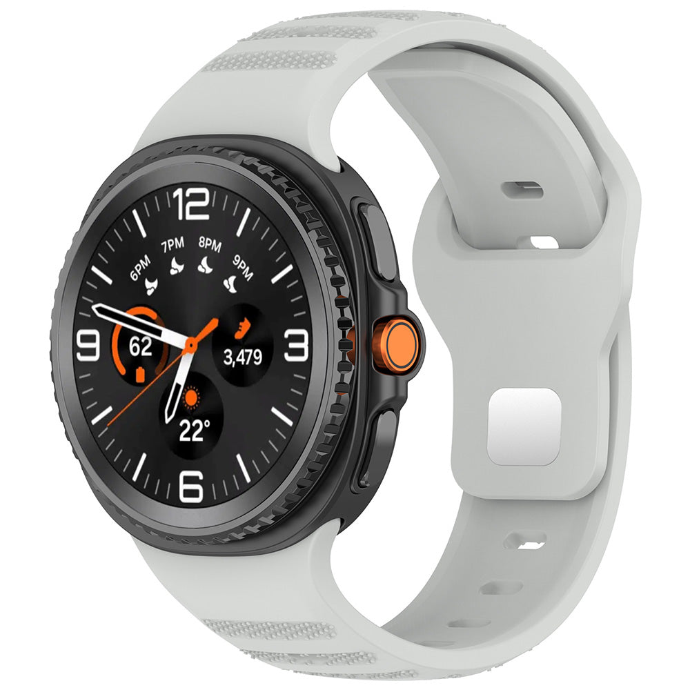 Λουράκι Techsuit W050 για Samsung Galaxy Watch 8 Classic / Watch8 44mm / Watch 8 40mm, Γκρι