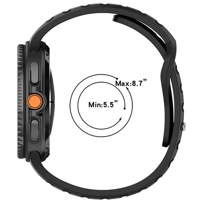 Λουράκι Techsuit W050 για Samsung Galaxy Watch 8 Classic / Watch8 44mm / Watch 8 40mm, Γκρι