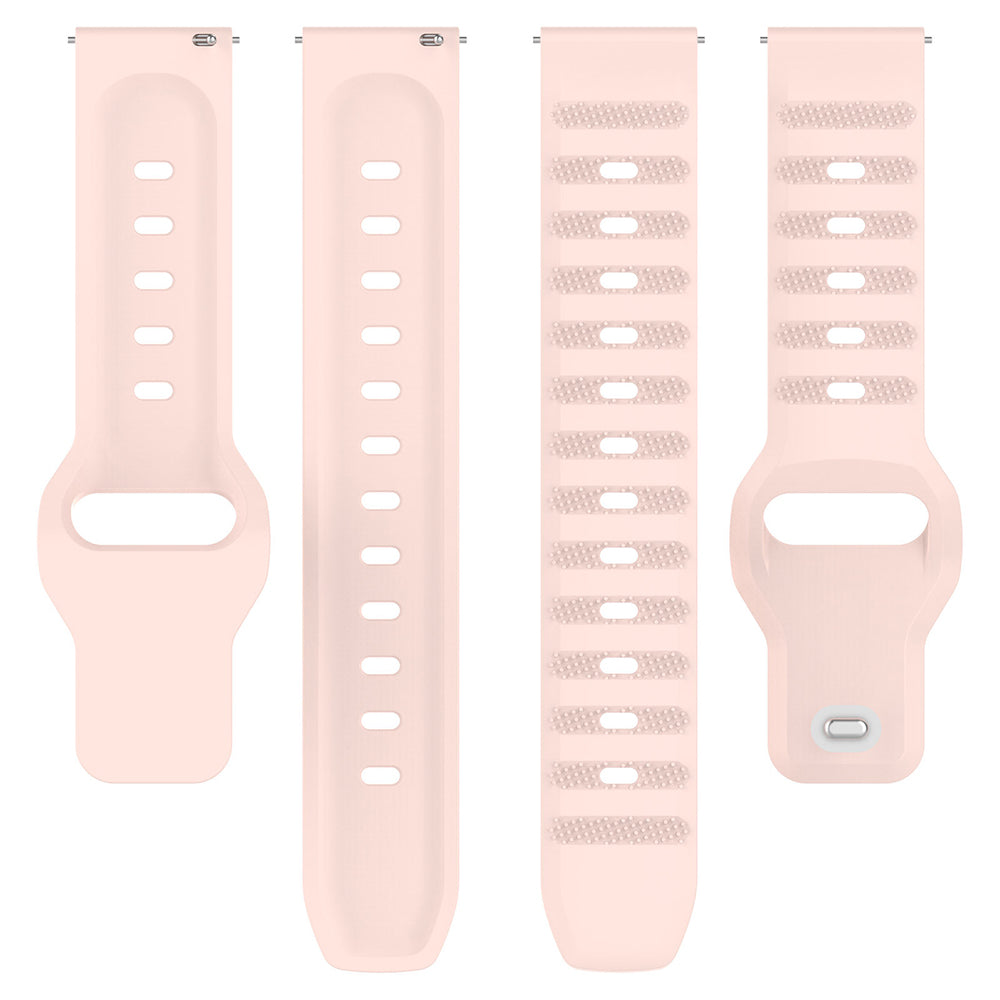 Λουράκι Techsuit W050 για Samsung Galaxy Watch / Huawei Watch Series, 20mm, Ροζ