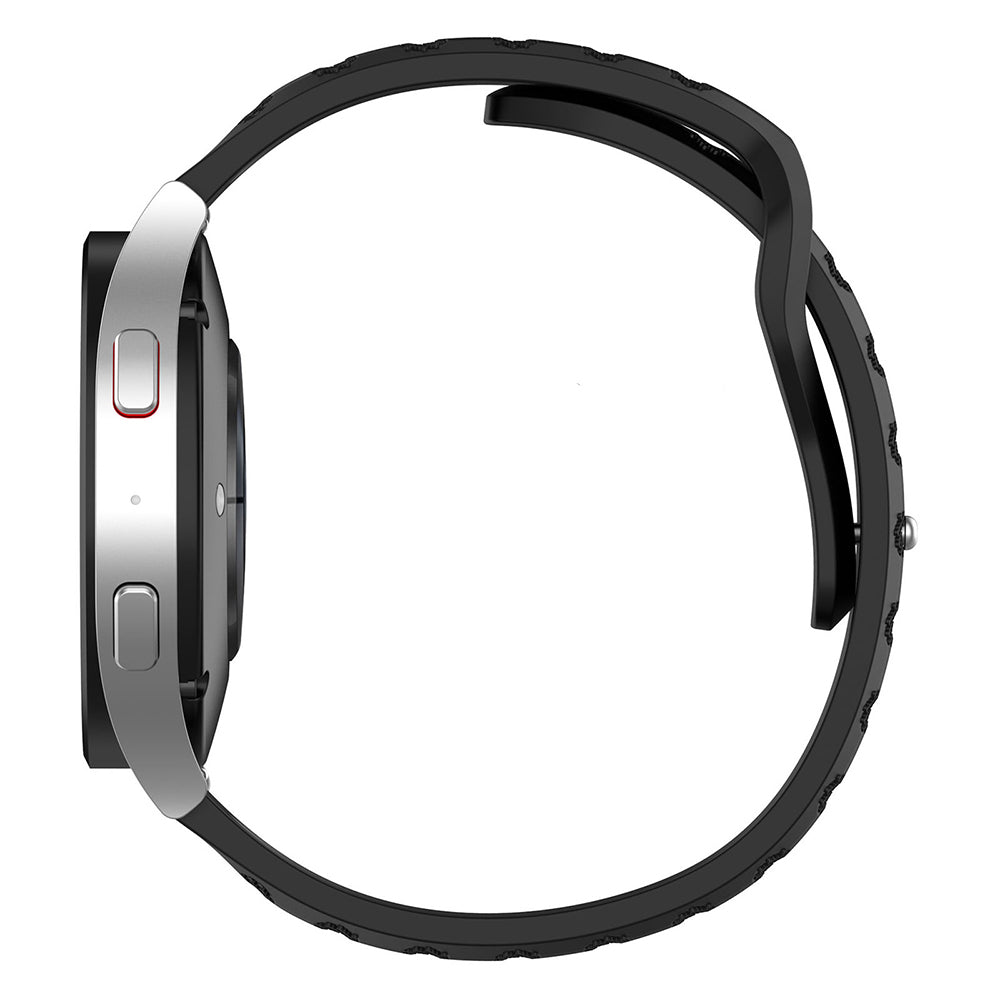 Λουράκι Techsuit W050 για Samsung Galaxy Watch / Huawei Watch Series, Πορτοκαλί Μπεζ