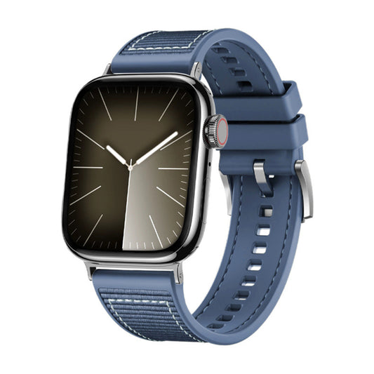 Λουράκι Techsuit W051 για Apple Watch 49mm / 46mm / 45mm / 44mm / 42mm Series, Σκούρο Μπλε