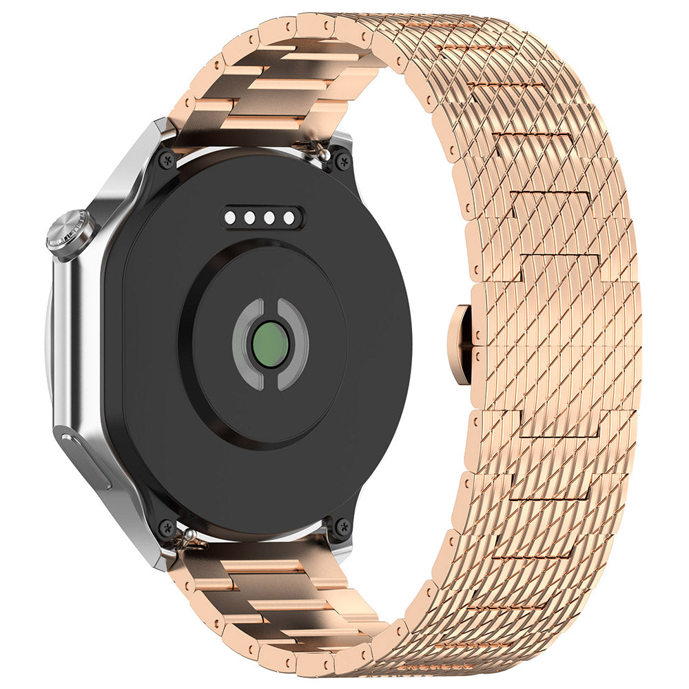 Λουράκι Techsuit W052 για Samsung Galaxy Watch / Huawei Watch Series, 20mm, Ροζ Χρυσό