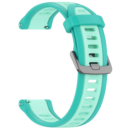 Techsuit W053 Strap for Huawei Watch / Garmin Watch Series, 18mm, Turquoise