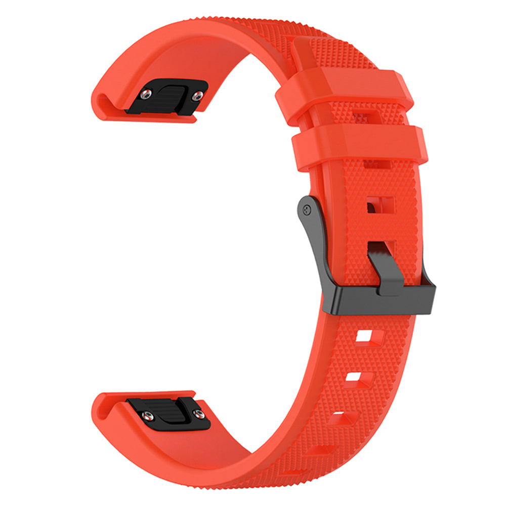 Λουράκι Techsuit W058 για Garmin Watch Fenix Series, 26mm, Πορτοκαλί