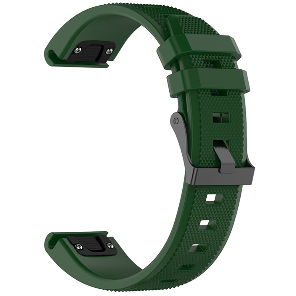 Λουράκι Techsuit W058 για Garmin Watch Fenix Series, 26mm, Σκούρο Πράσινο
