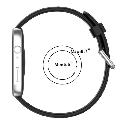 Λουράκι Techsuit W061 για Huawei Watch Fit 4 Pro / Watch Fit 4 / Watch Fit 3, Μαύρο