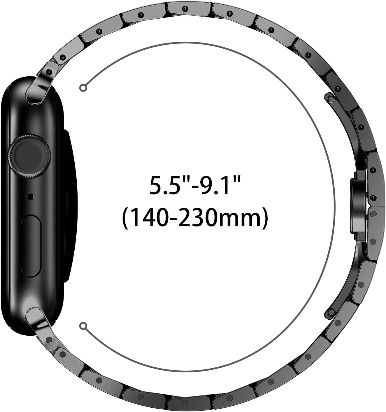 Λουράκι Techsuit W063 για Apple Watch 49mm / 46mm / 45mm / 44mm / 42mm Series, Ασημί