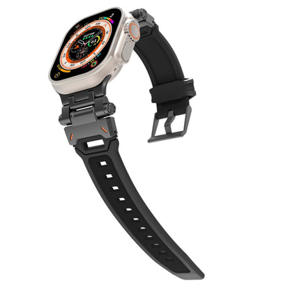 Λουράκι Techsuit W064 για Apple Watch 49mm / 46mm / 45mm / 44mm / 42mm Series, Μαύρο