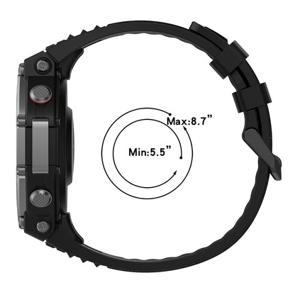 Techsuit W067 Strap for Amazfit T-Rex 3, Black