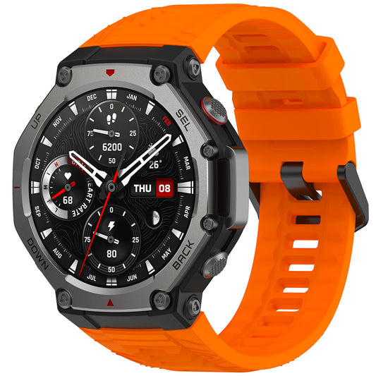 Λουράκι Techsuit W067 για Amazfit T-Rex 3, Πορτοκαλί
