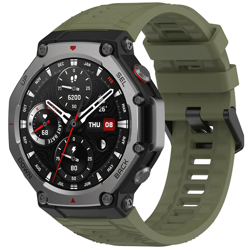 Λουράκι Techsuit W067 για Amazfit T-Rex 3, Πράσινο