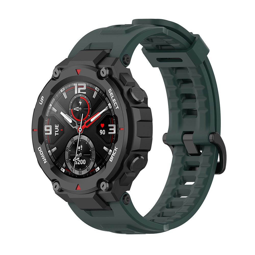 Λουράκι Techsuit W067 για Amazfit T-Rex Pro / T-Rex, Σκούρο Πράσινο
