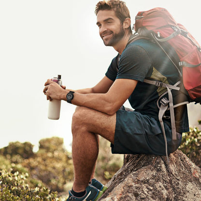 Λουράκι Techsuit W068 για Samsung Galaxy Watch Ultra, Μαύρο Πορτοκαλί