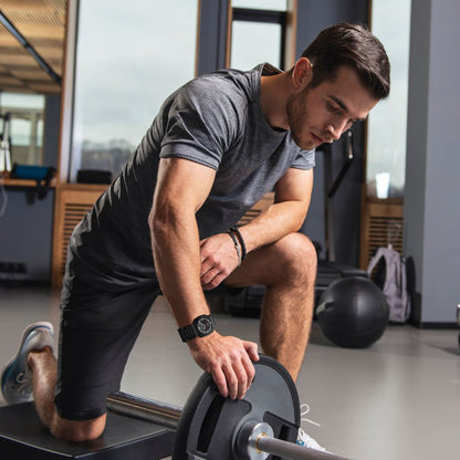 Λουράκι Techsuit W068 για Samsung Galaxy Watch Ultra, Μαύρο Πορτοκαλί