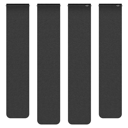 Λουράκι Techsuit W074 για Samsung Galaxy Watch / Huawei Watch Series, 22mm, Μαύρο