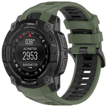 Λουράκι Techsuit W077 για Garmin Instinct 3 45mm Solar / Instinct 3 45mm, Πράσινο