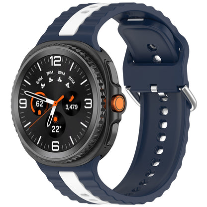 Λουράκι Techsuit W078 για Samsung Galaxy Watch 8 Classic / Watch8 44mm / Watch 8 40mm, Μπλε Ναυτικό