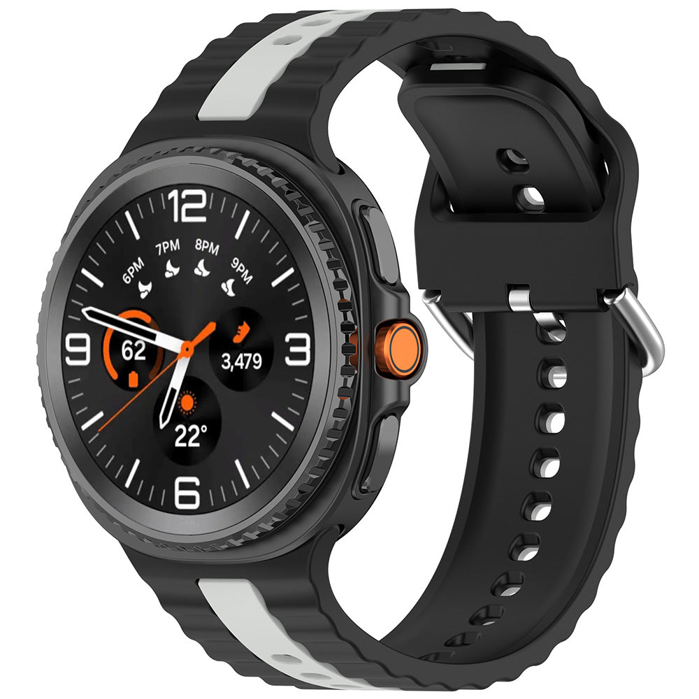 Λουράκι Techsuit W078 για Samsung Galaxy Watch 8 Classic / Watch8 44mm / Watch 8 40mm, Μαύρο