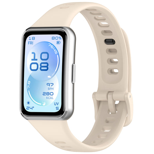 Λουράκι Techsuit W081 για Huawei Band 11 / 11 Pro, Κρεμ